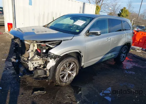 2017 Toyota Highlander Le Plus из США, поврежденный, VIN 5TDZZRFH3HS207960